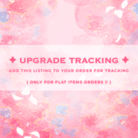 UPGRADE ✦ TRACKING