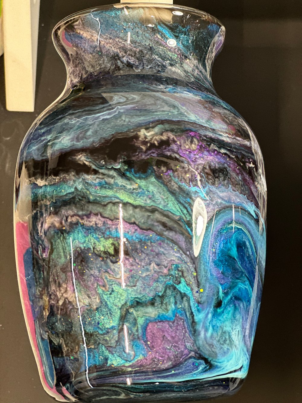 Image of Custom Epoxy vase