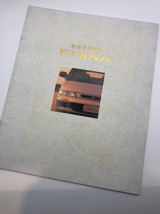 R10/R21 Toyota Estima Brochure