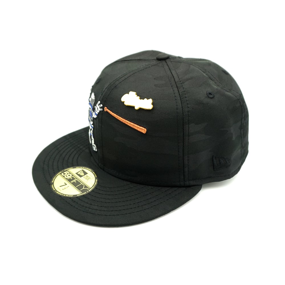 Moonwalker Bat Flip Black Camo 59 Fifty