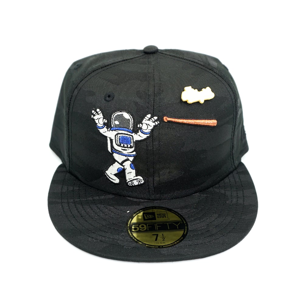 Moonwalker Bat Flip Black Camo 59 Fifty