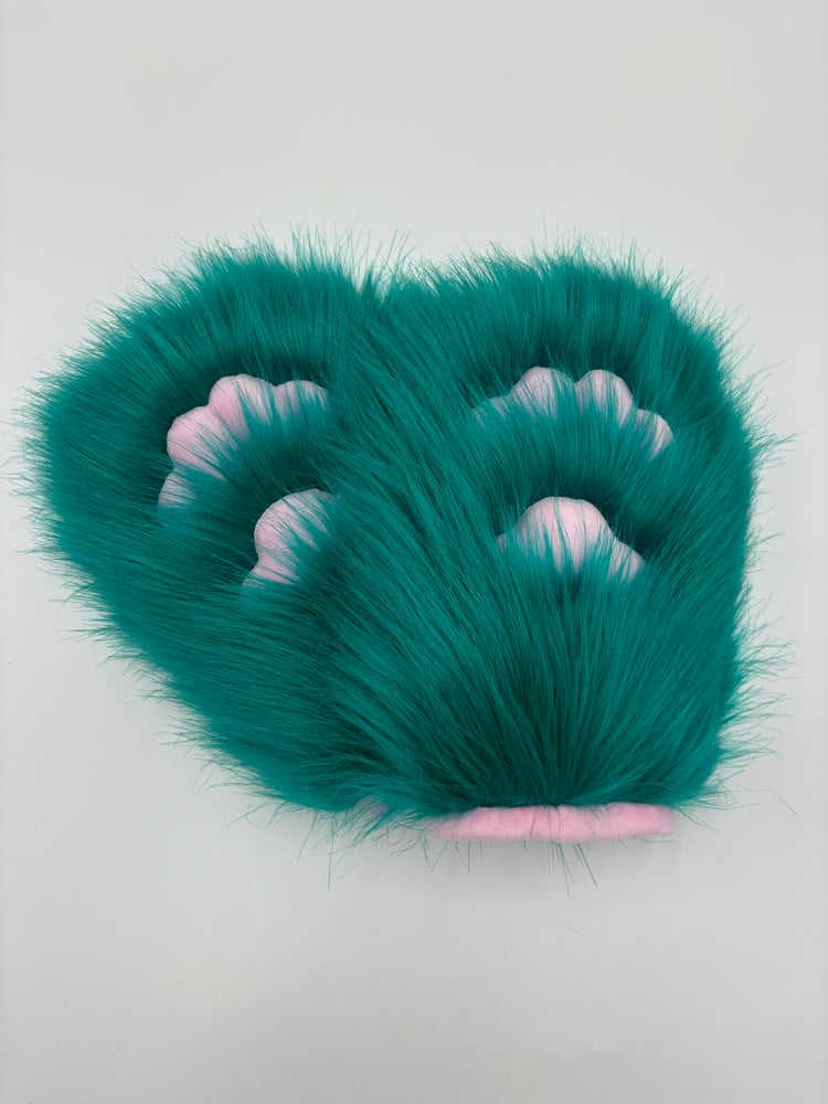 Image of Forest Green Mittens
