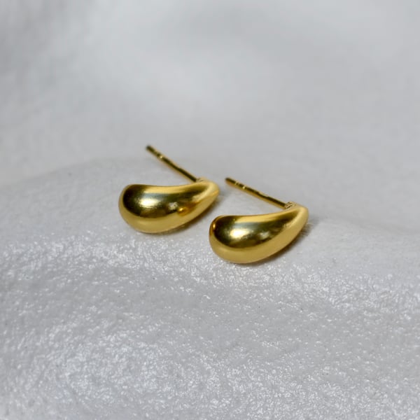 Image of DROP STUDS GOLD