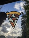 Funghi pizza slice