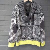 Image 2 of KylieJane fleece hoodie-mono 