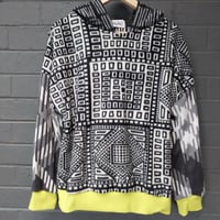 Image 1 of KylieJane fleece hoodie-mono 