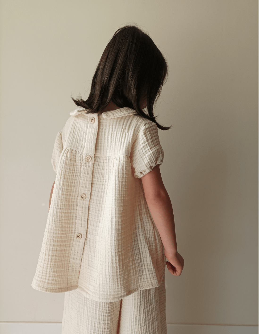 Image of BLUSA IN GARZA_undyed