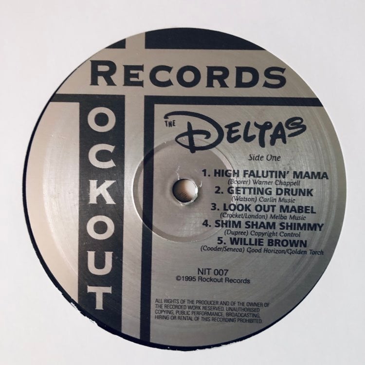 THE DELTAS - FROM FLEETVILLE TO VEGAS (10") LP