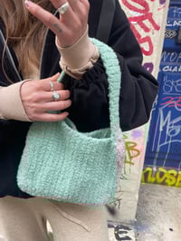 Image 4 of FLUFFY BAG - Celadon