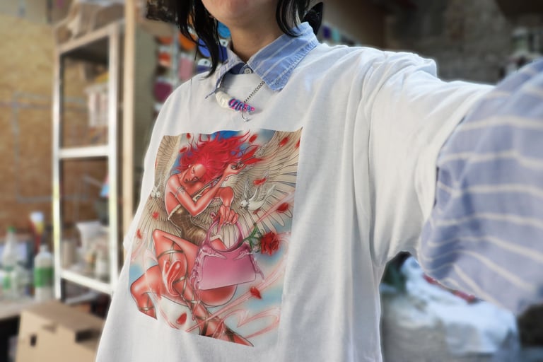 ♡ T-shirt X Burin Pong ♡ Image 3