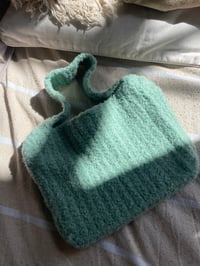Image 2 of FLUFFY BAG - Celadon