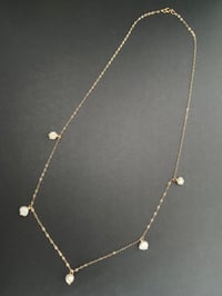 Image 1 of Emilia 9ct Gold Chain and Freshwater Pearl