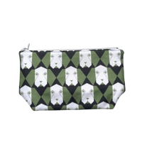 Image 1 of Pouch dog green