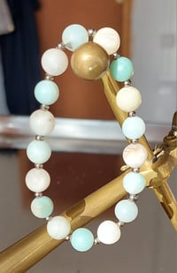 Amazonite bracelet.