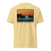 Image 4 of Goose Creek Co Ol' Ford Truck Unisex Garment-Dyed Heavyweight T-shirt
