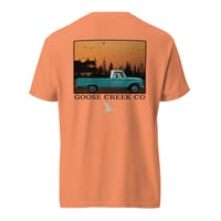 Image 5 of Goose Creek Co Ol' Ford Truck Unisex Garment-Dyed Heavyweight T-shirt