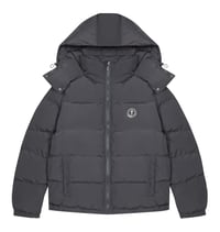 Trapstar Irongate Puffer with Detachable hood Black