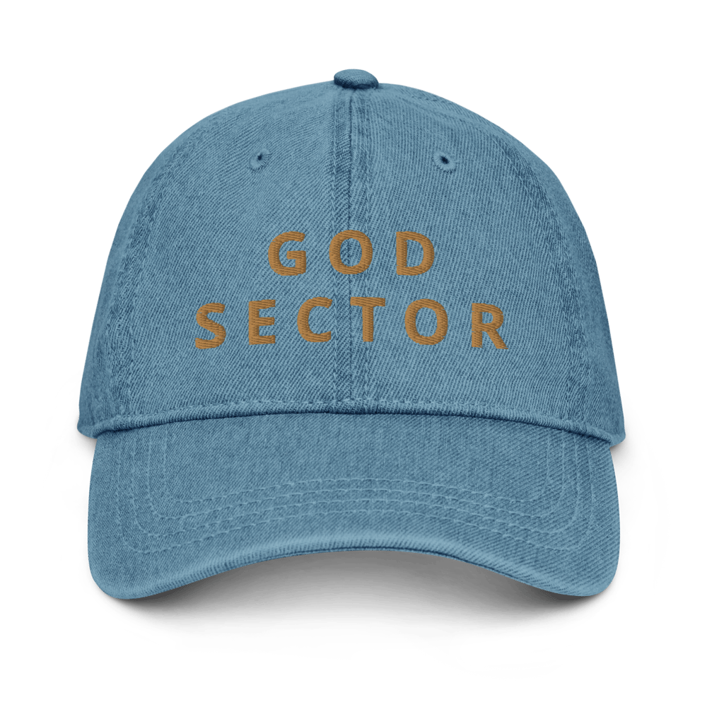 God Sector | Denim Dad Hat