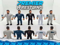 "Premier Wrestling" Josh Shernoff Action Figures