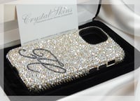 Image 1 of Golden Silk Fully Crystal Covered Case