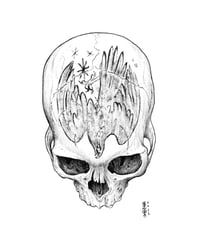 Image 3 of Painted Skull II · Original Art
