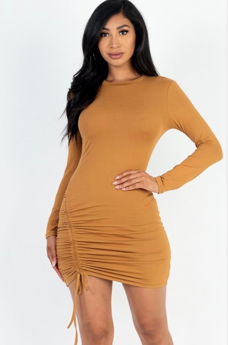 knee length dresses for ladies Solid & Striped Women's The Lucerne Sleeveless Knit Minidress - Natural main image 1