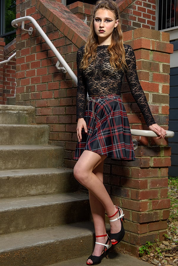 AltGoth Harajuku Cyberpunk Red Plaid Skirt Women Gothic Vintage Streetwear Grunge High Waist Zipper Skirt Emo Alt Y2k Clubwear