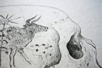 Image 2 of Painted Skull V · Original Art