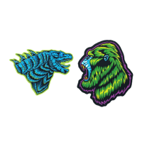 Kaiju sticker set