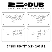 Image 2 of Mini•Dub DIY Fightstick Enclosure