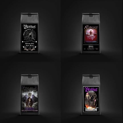 "DESOLATION", "RESURRECTION", "CRASHICCINO", "YOGA ROAST"