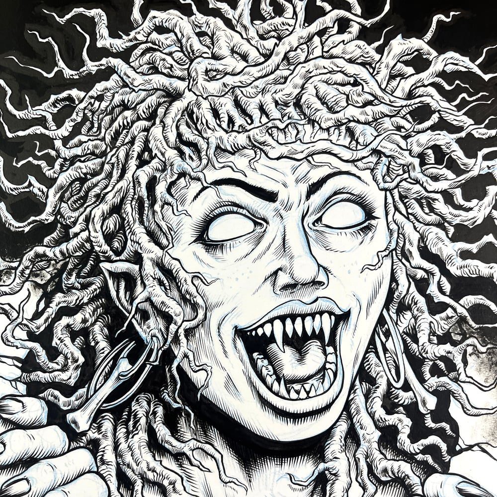 Image of ROOT GORGON - ORIGINAL ARTBOARD