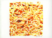 Image 1 of Spaghetti Screenprint (14"x17")