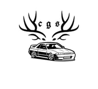 CarGirlScotland Large Logo Sticker