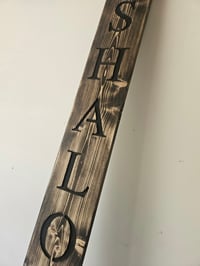 Image 2 of Shalom Banner, Small