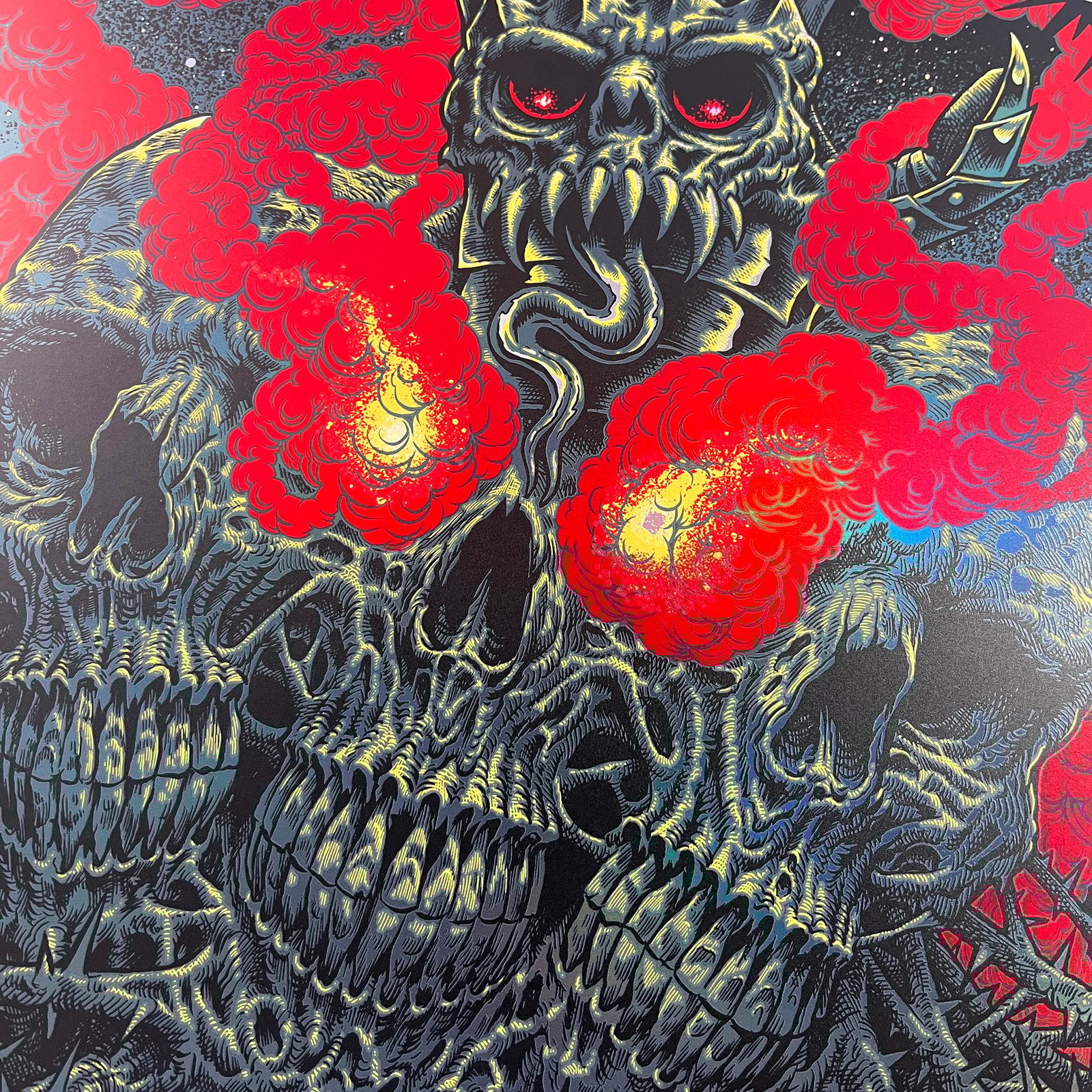 PANTERA LIVE - HOLOGRAPHIC POSTER PRINT | Matt Stikker — Original