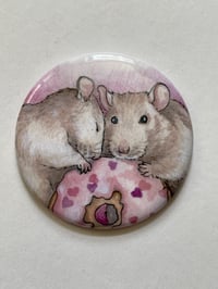 Image 1 of Rats In Love Magnet