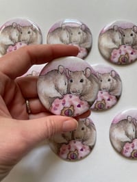 Image 2 of Rats In Love Magnet