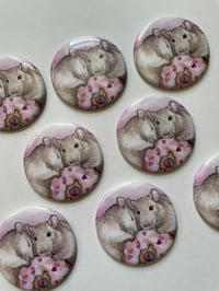 Image 3 of Rats In Love Magnet