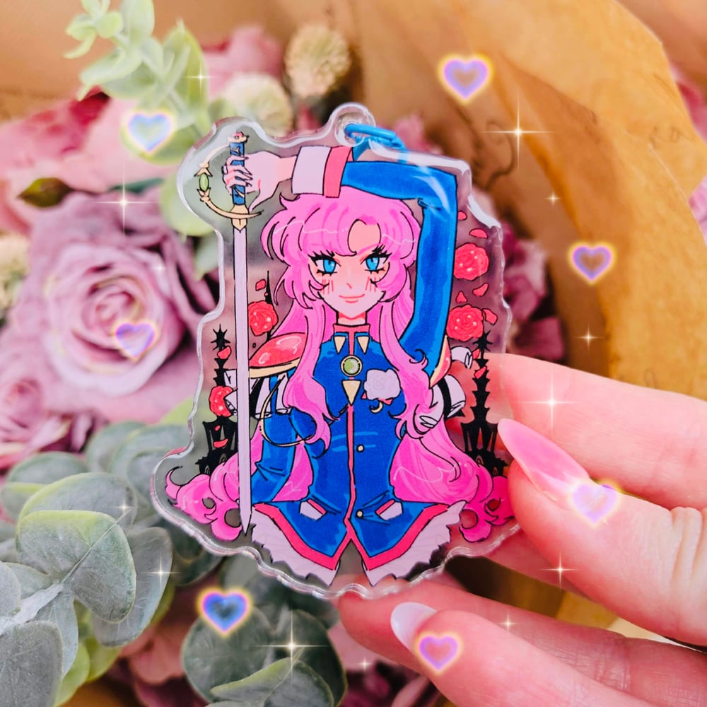 Image of Revolutionary Girl Utena acrylic charm 8cm 