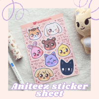 Image 2 of Aniteez Sticker Sheet