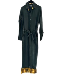 Image 3 of Matracia Jumpsuit with Yellow Yoke 