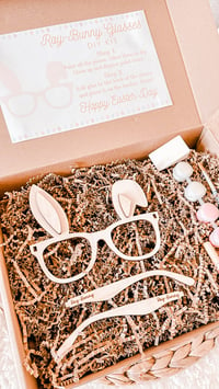 Image 5 of Ray Bunny Easter Glasses DIY Kit