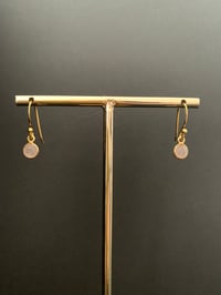 Image 1 of Juliet Rose Quartz in Gold Vermeil