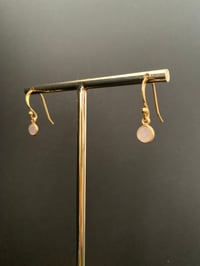 Image 3 of Juliet Rose Quartz in Gold Vermeil