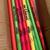 Image 1 of Artbeat signature neon drumsticks