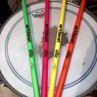 Image 3 of Artbeat signature neon drumsticks