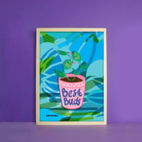 'Best Buds' A4 Print