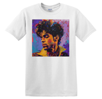 Image 1 of PRINCE CUSTOM ART GRAPHIC T-SHIRT