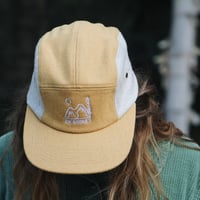 Image 3 of The Boonies 5 Panel Hat (Wheat)